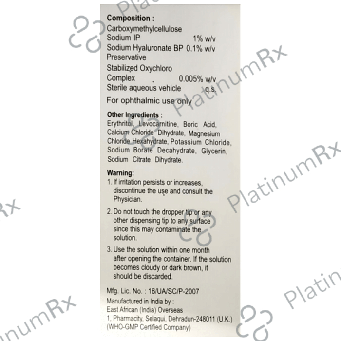 No Dryfusion Eye Drop