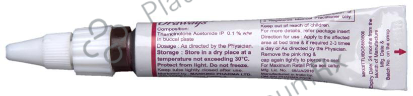 Oraways 0.1% Oral Paste 5gm