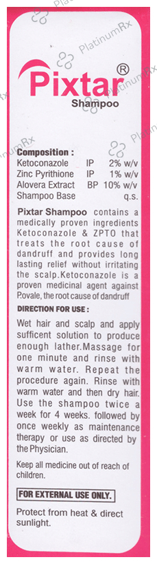 Pixtar Shampoo