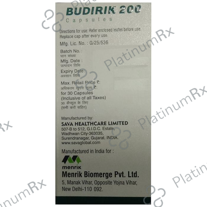 Budirik 200 Capsule