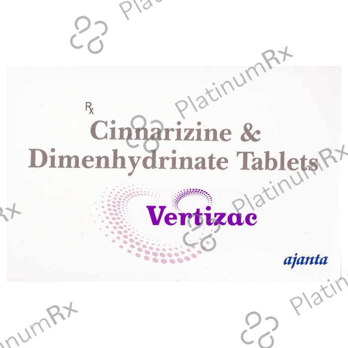 Vertizac 20/40mg Tablet 15s