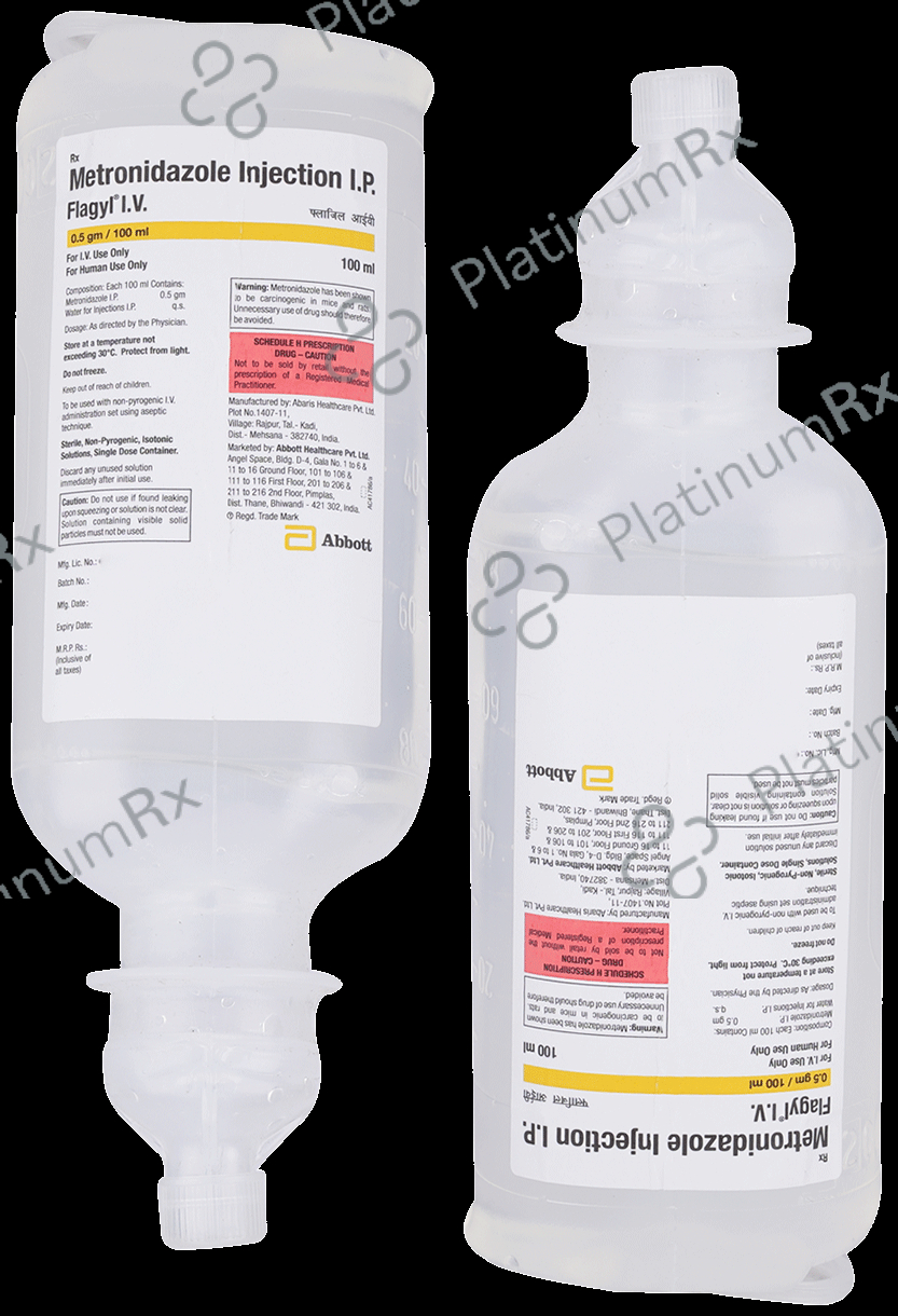 Flagyl IV 500mg Solution For Infusion 100ml