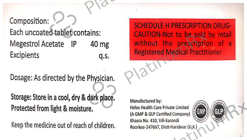 Megesym 40 Tablet
