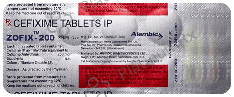 Zofix 200mg Tablet 10s