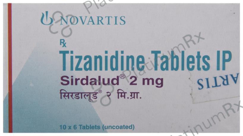 Sirdalud 2mg Tablet