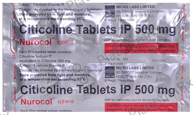 Nurocol 500mg Tablet 10s