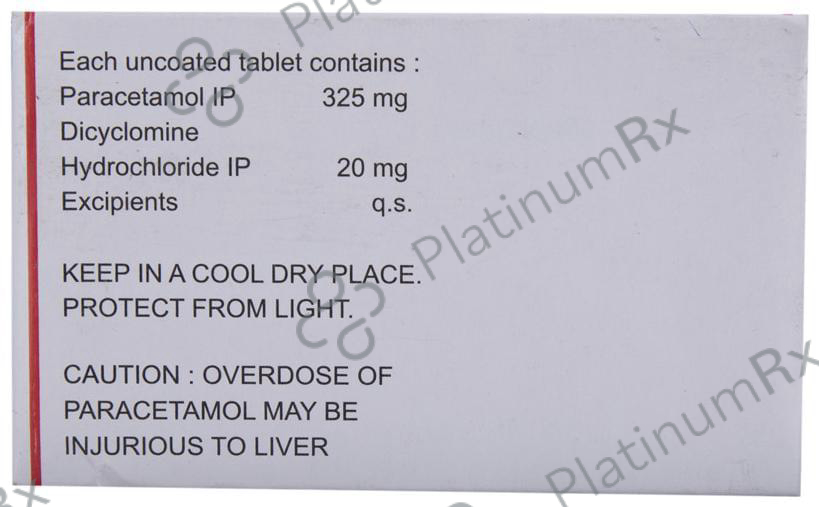 Trigan D 20/325mg Tablet 10s