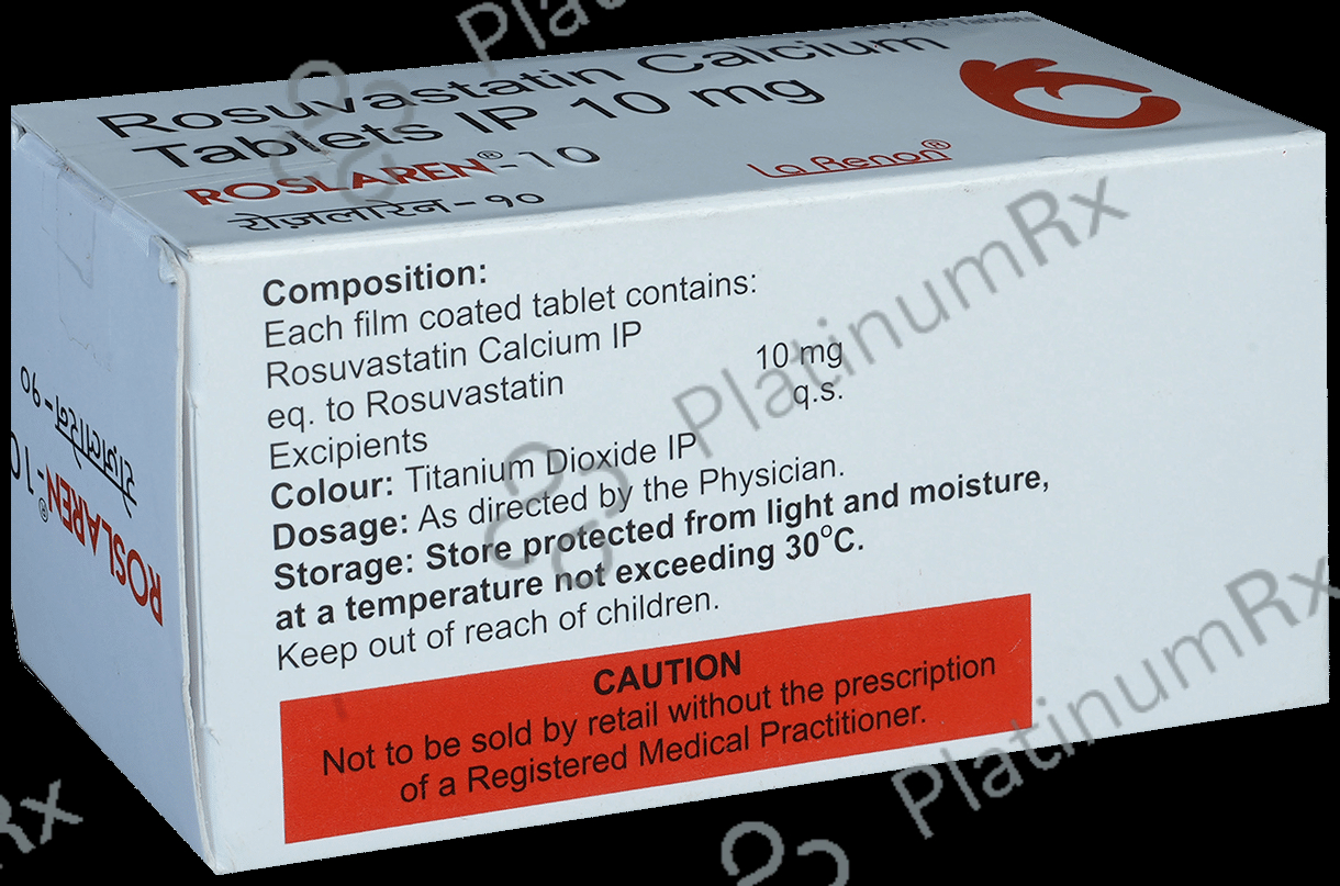 Roslaren 10mg Tablet 10s