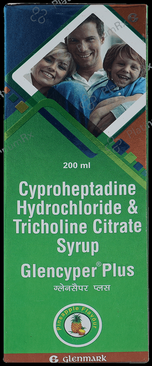 Glencyper Plus Syrup Pineapple