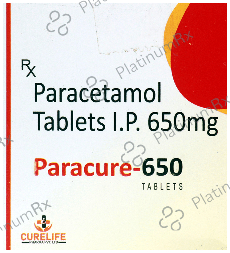 Paracure 650 Tablet