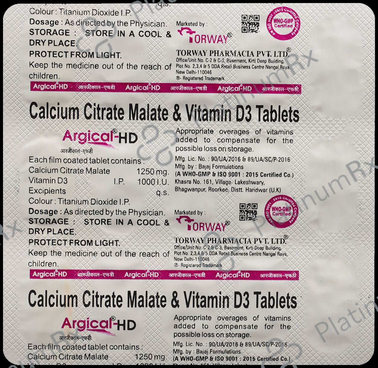 Argical HD Tablet