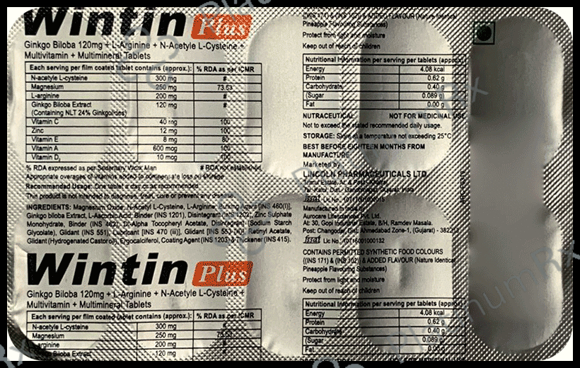 Wintin Plus Tablet