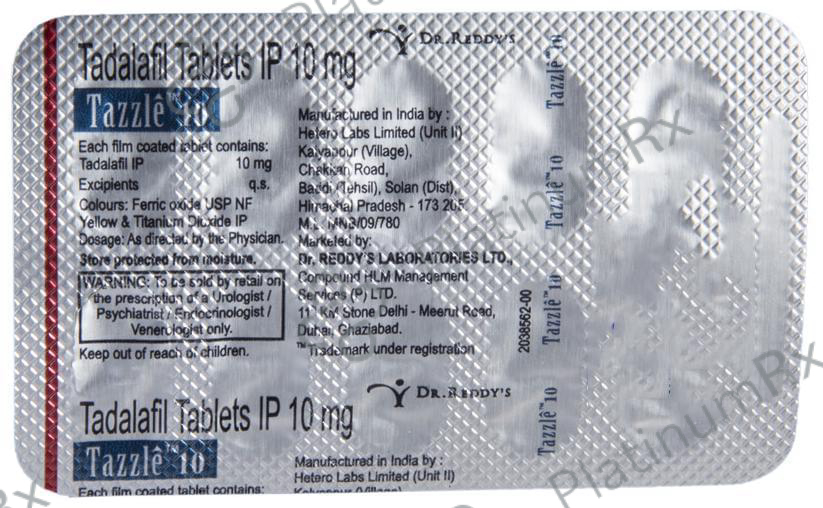 Tazzle 10mg Tablet 10s