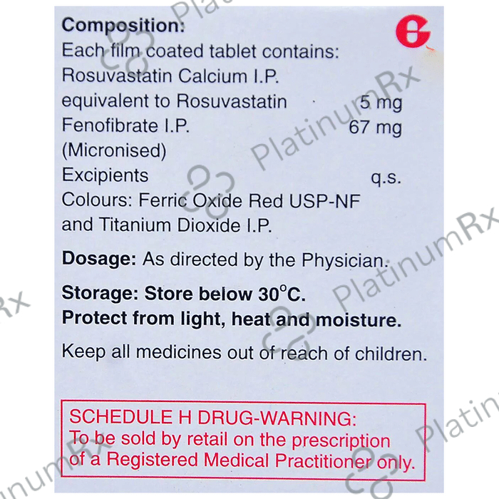 Razel F 5/67mg Tablet 15s