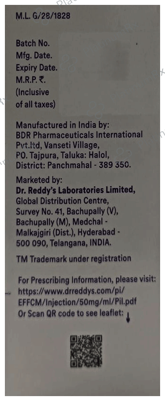 Effcm 50mg Injection 20ml