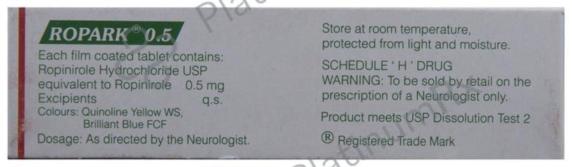 Ropark 0.5mg Tablet 10s