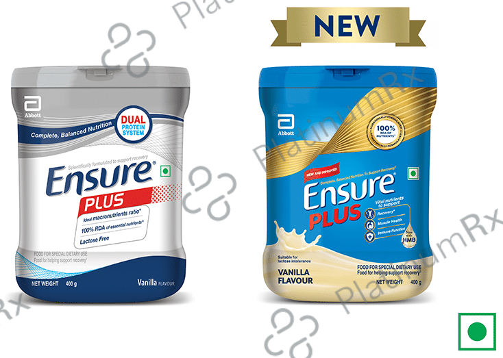 Ensure Plus Health Drink Vanilla Powder 400gm