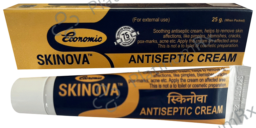 Economic Skinova Antiseptic Cream (25gm Each) 2 units