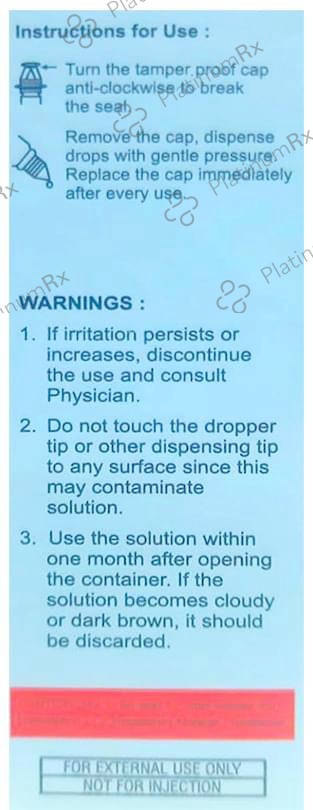 Soha 0.1% Eye Drop 10ml