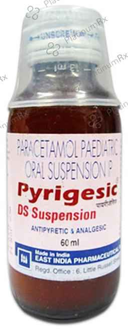 Pyrigesic DS 250mg Suspension 60ml