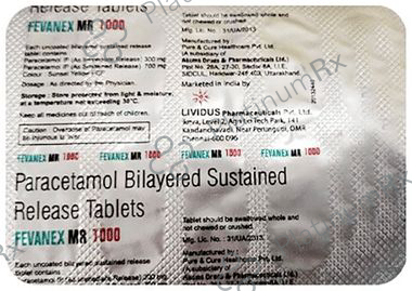 Fevanex MR 1000 Tablet