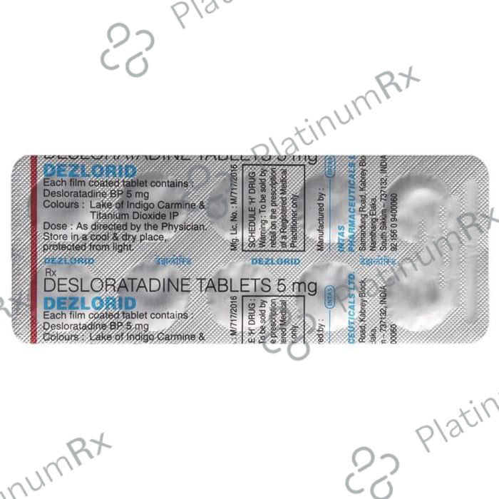 Dezlorid 5mg Tablet 10s