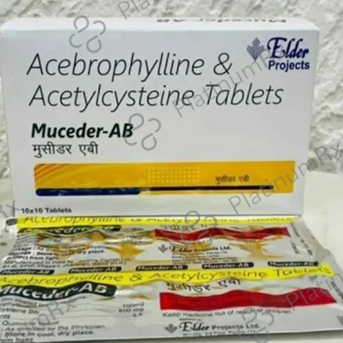 Muceder AB 100mg/600mg Tablet 10s