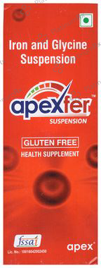 Apexfer Oral Suspension Gluten Free