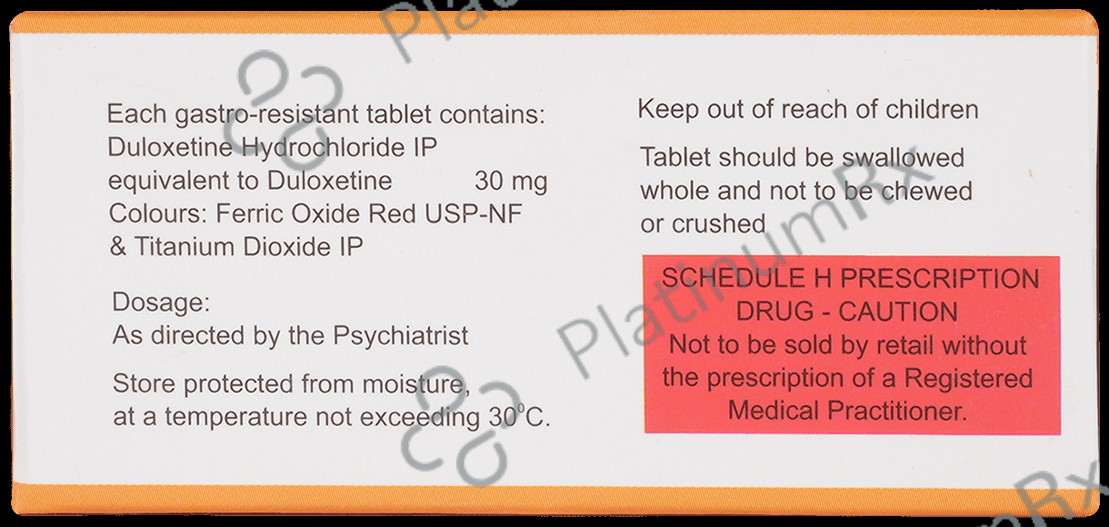 Sympta 30 Tablet
