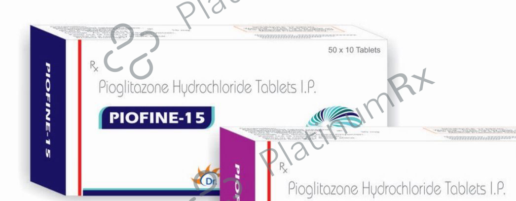 Piofine 15mg Tab 10s