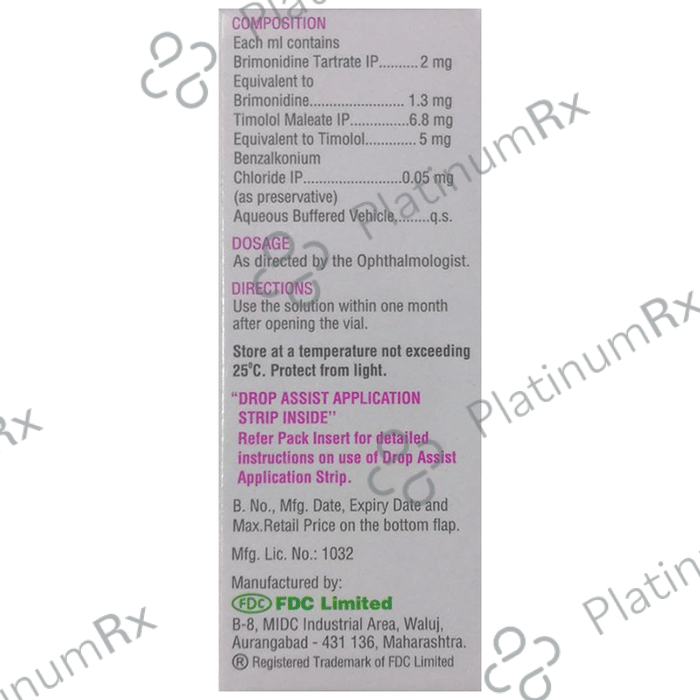 Iotim B Ophthalmic Solution 5ml