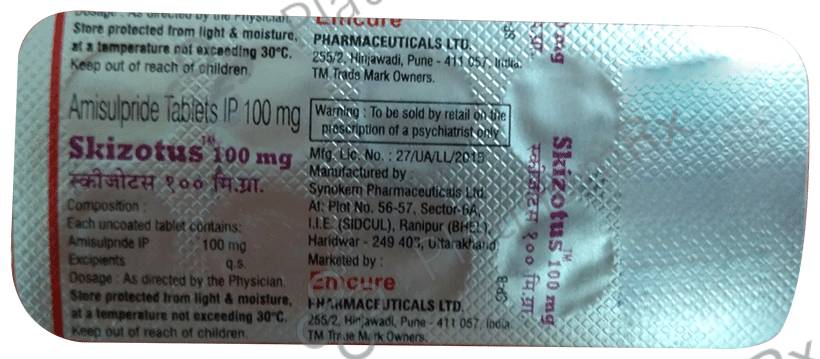 Skizotus 100mg Tablet