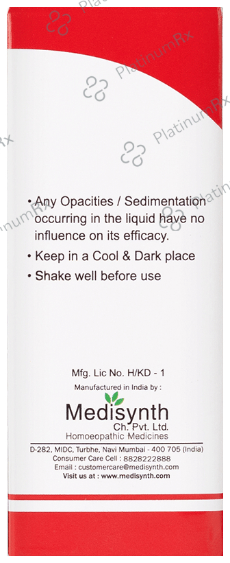 Medisynth Sabal Serrulata Mother Tincture Q