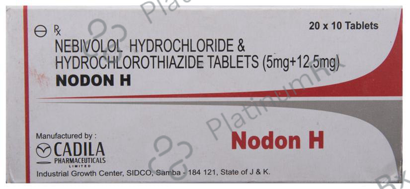 Nodon H 12.5/5mg Tablet 10s