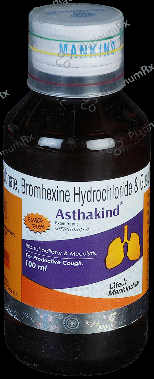 Asthakind Sugar Free Expectorant 100ml