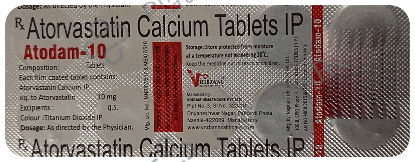 Atodam 10 Tablet