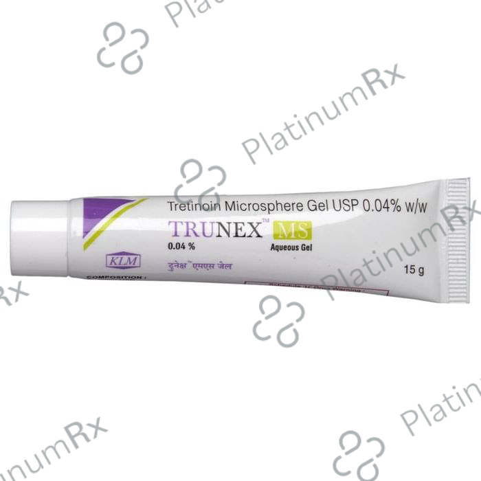 Trunex MS 0.04% Aqueous Gel 15gm