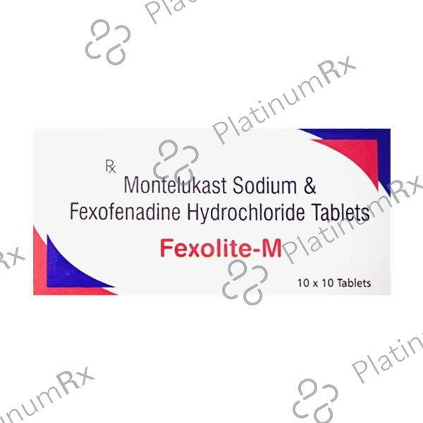 Fexolite M 10/120mg Tablet 10s