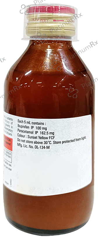 Anaflam P 100 mg/125 mg Suspension