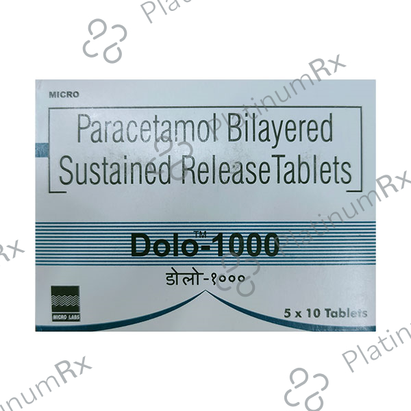 Dolo 1000mg Tablet 10s