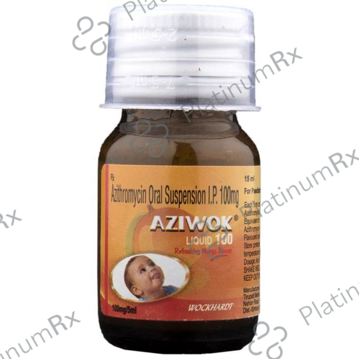 Aziwok 100mg Liquid 15ml