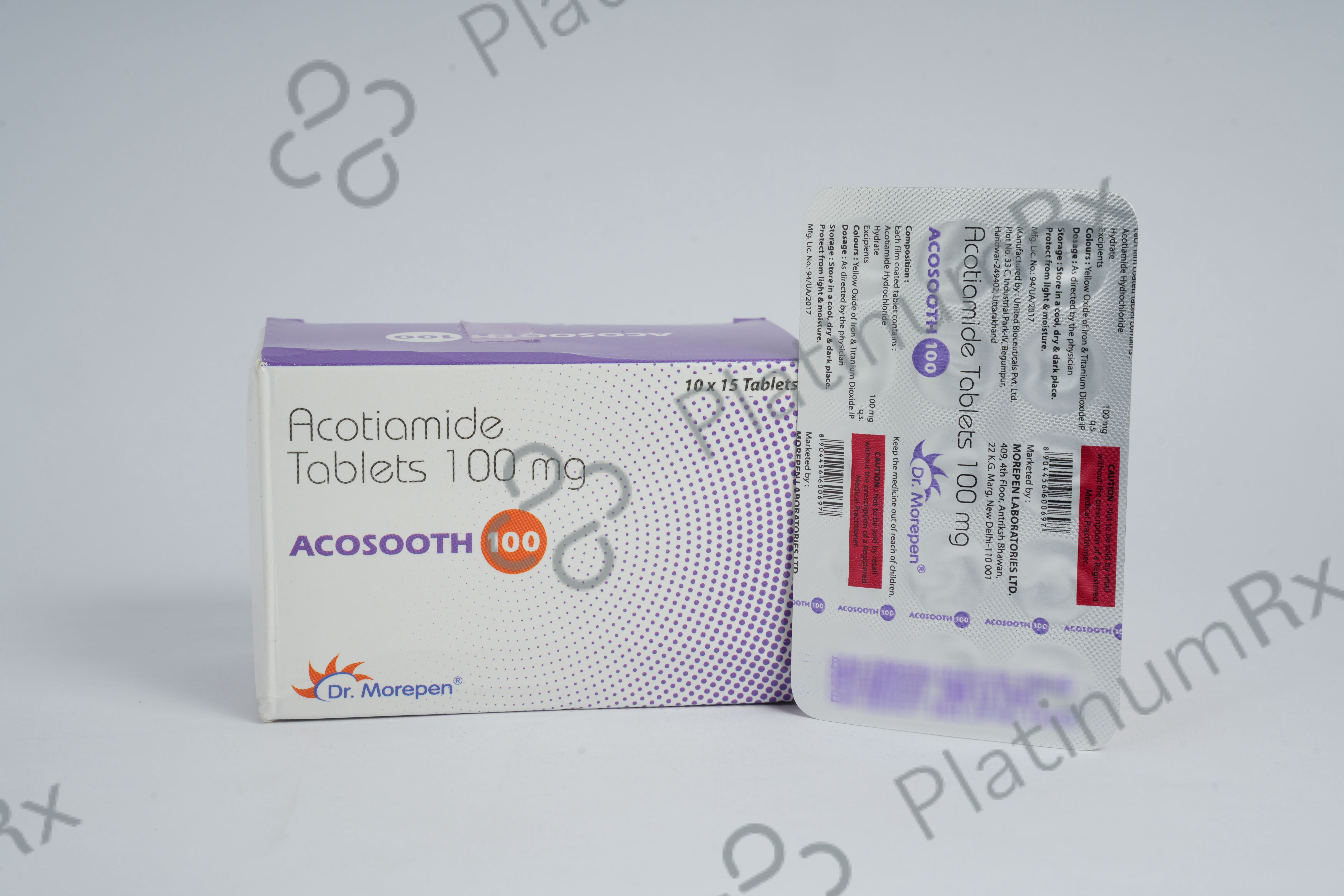 Acosooth 100mg Tablet 15s