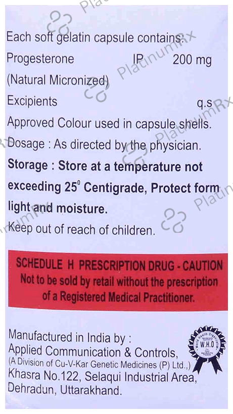 Sugest 200 Soft Gelatin Capsule