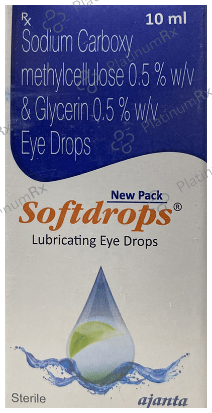 New Softdrops Lubricating Eye Drop 10ml