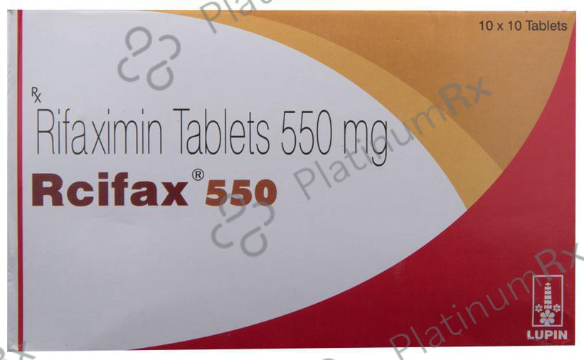 Rcifax 550mg Tablet 10s
