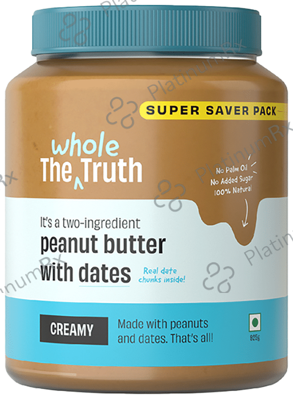 The Whole Truth Peanut Butter with Dates Creamy Super Saver Pack