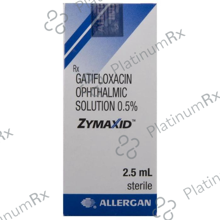 Zymaxid 0.5% Ophthalmic Solution 1s