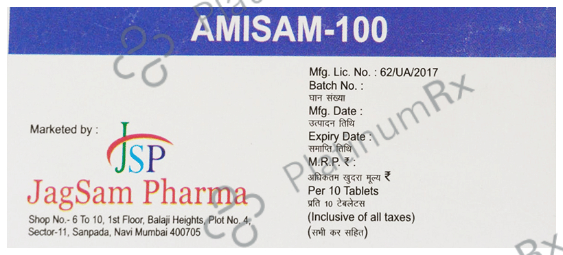 Acesam 100mg/325mg/15mg Tablet