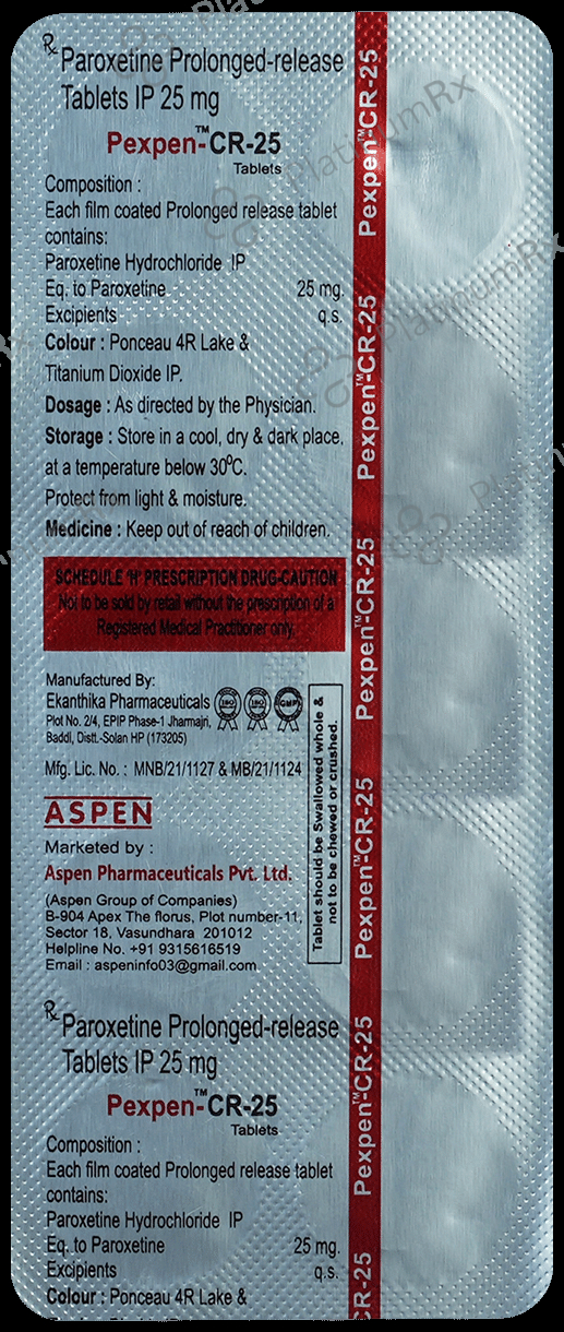 Pexpen-CR 25 Tablet