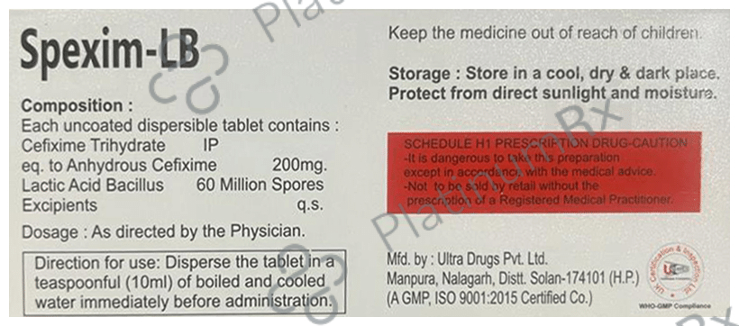 Spexim-LB Tablet DT